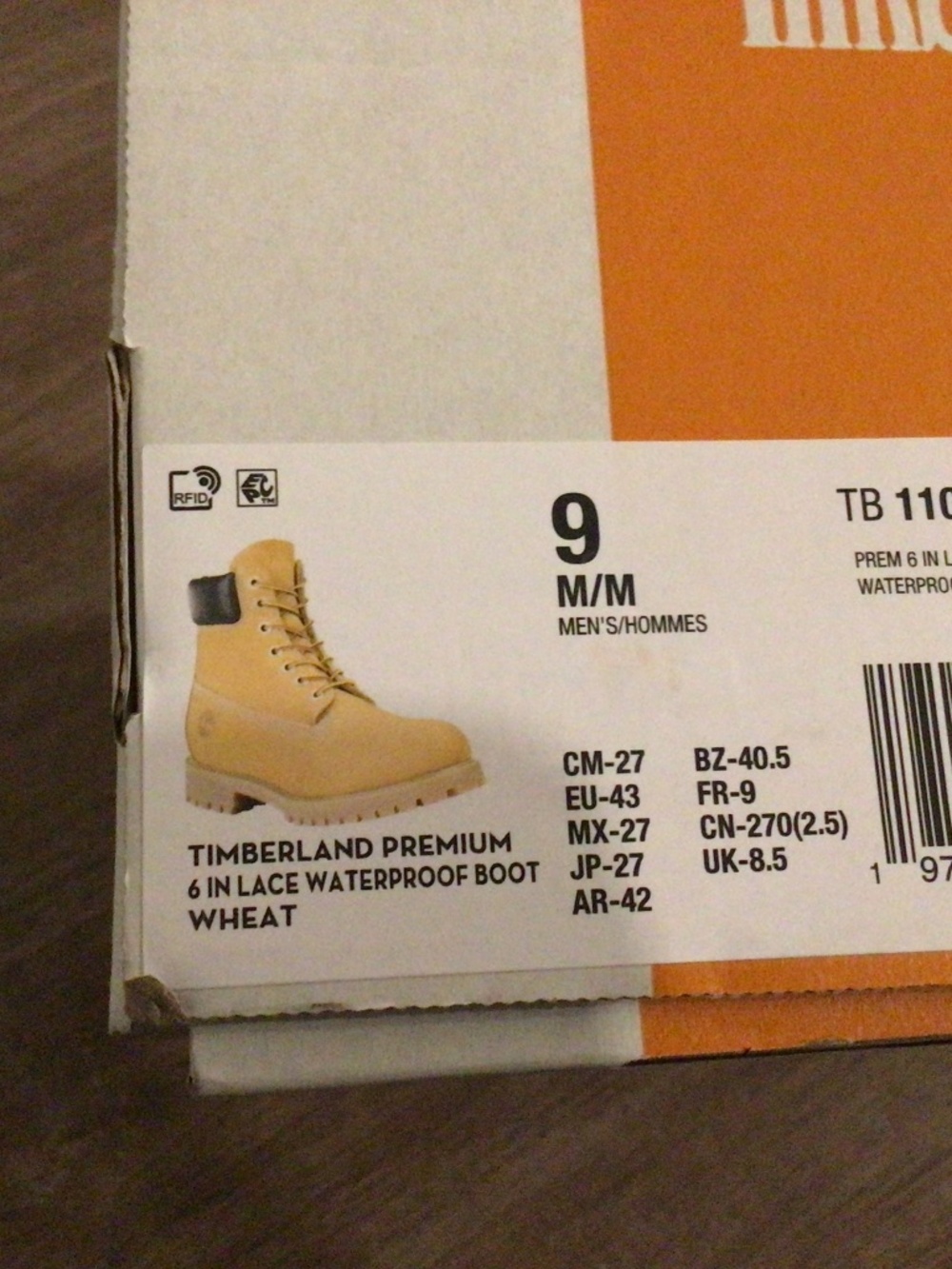 Timberland premium 6 inch waterproof boots